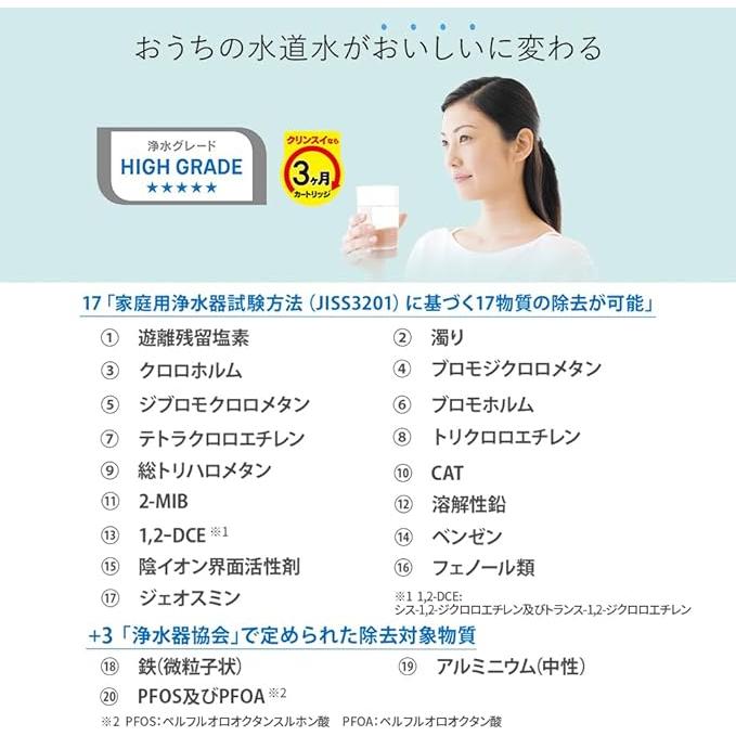 正規品 三菱レイヨン・クリンスイ HGC9SZ クリンスイCSPシリーズ用交換