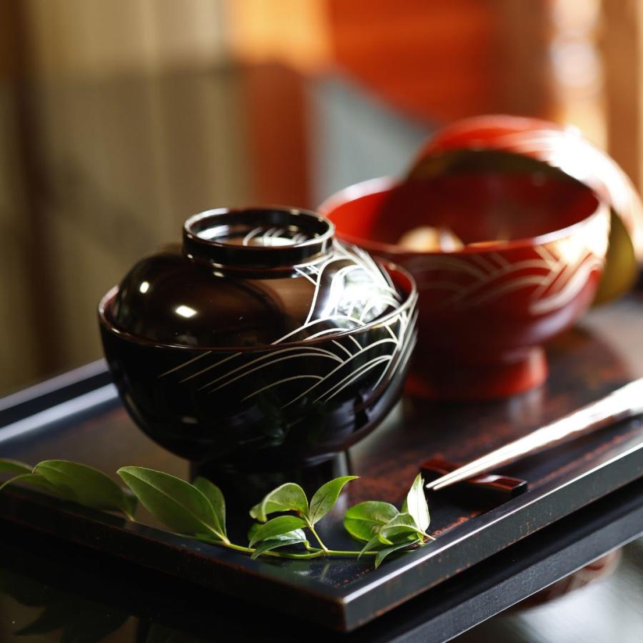 越前塗 布かすみ 長角膳越前塗 越前漆器 お膳 トレー 木製トレー 和