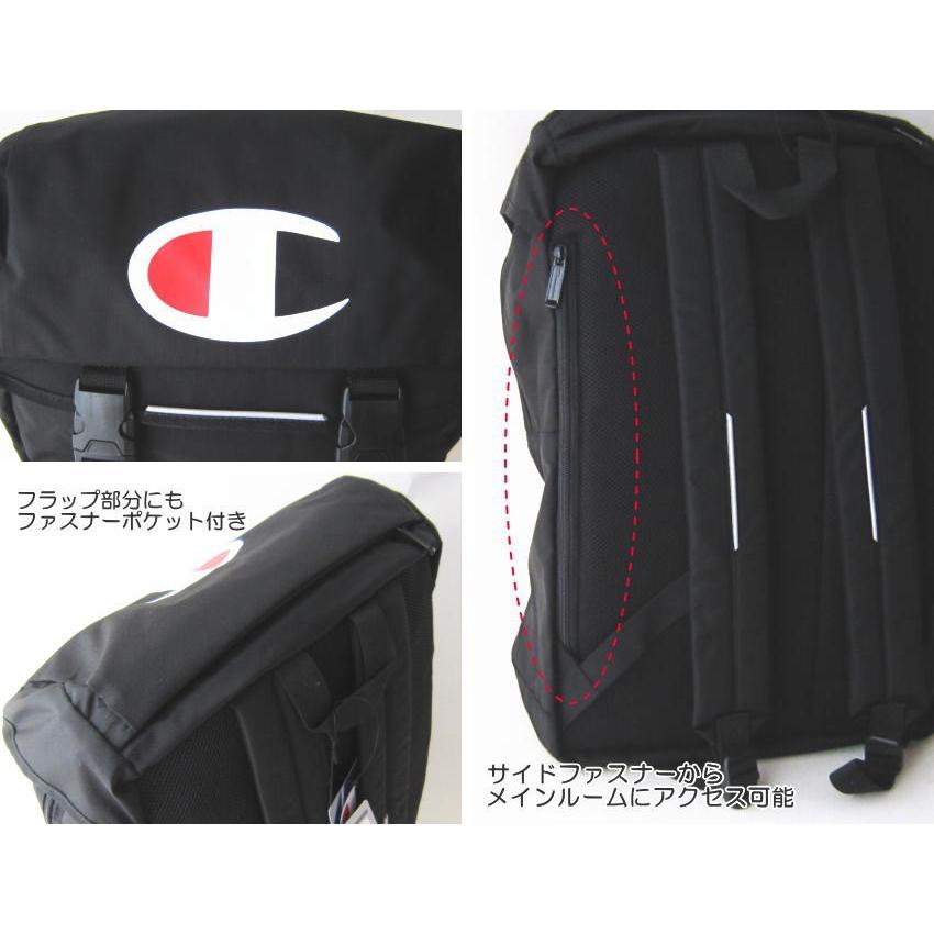 Champion チャンピオン フラップデイパック 大きなロゴマークリュック