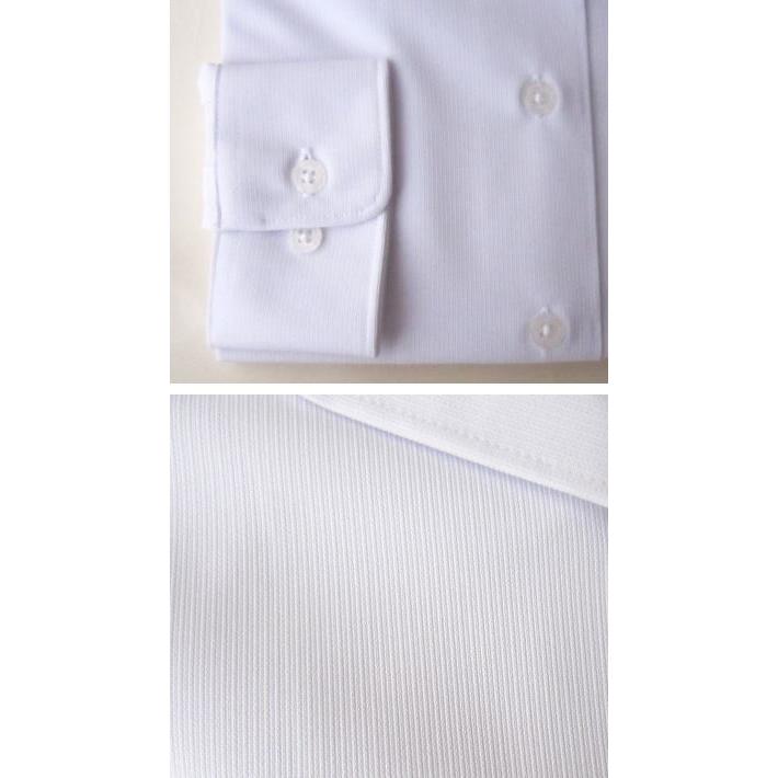 スクールブラウス 富士ヨット ノーアイロン・ストレッチ 開襟ニット