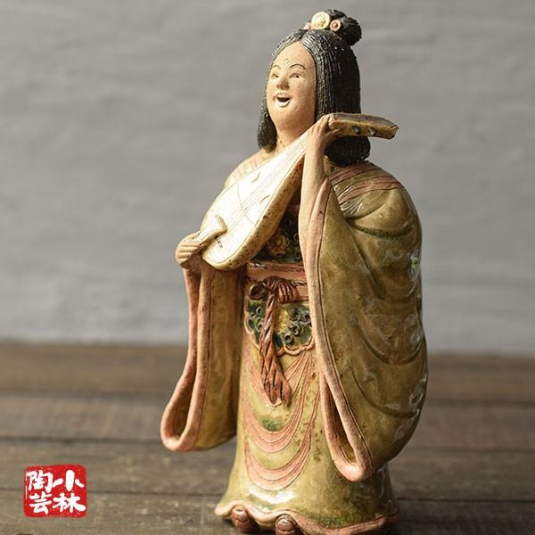 やきもの人形 七福神 弁財天 陶器製 曾風作 : 小林陶芸 - 通販 - Yahoo