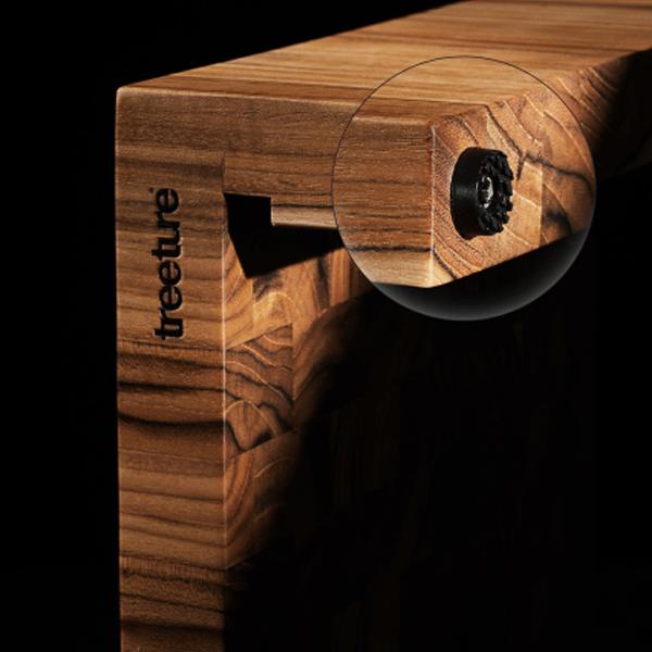 TREETURE トレジャー まな板 ＋ アンダートレイ セット VAKUEN トレイ