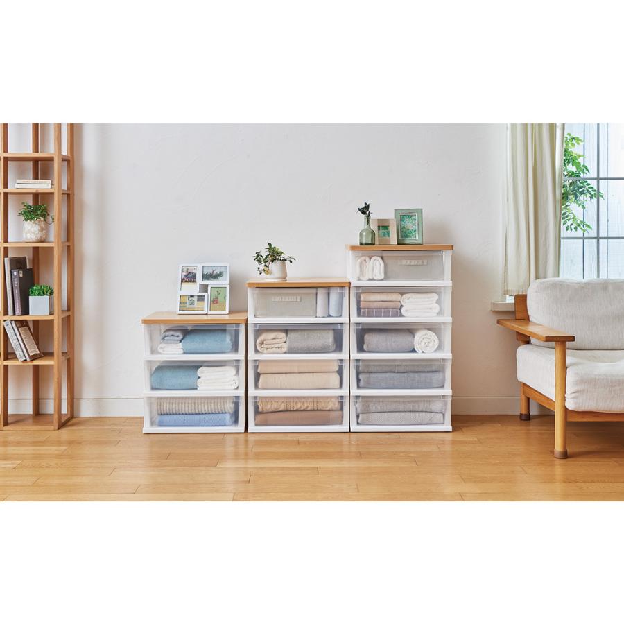 天馬 衣装ケース5段 チェスト 天馬（tenma) 木製天板ストッカー550