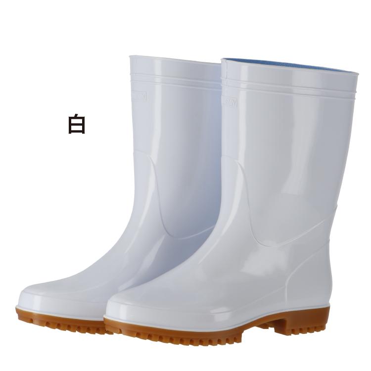 長靴 白長 衛生長 ゾナG5 ZONA PVC 日本製 防滑 耐滑 滑りにくい 耐油