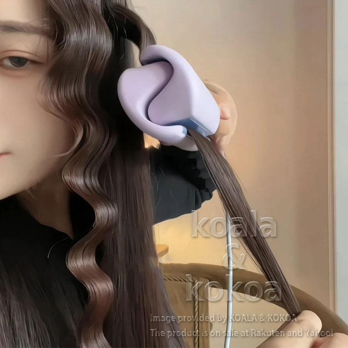 ヘアアイロン ウェーブアイロン ウェーブ PSE認証済 波型 深V字 32mm