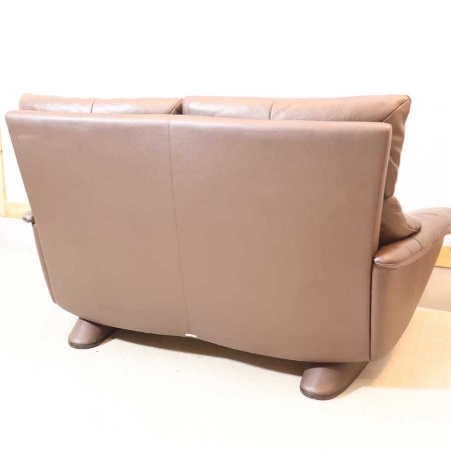 Karimoku カリモク Chitano チターノ クラウド 本革 2.5人掛けソファ