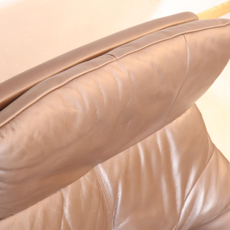 Karimoku カリモク Chitano チターノ クラウド 本革 2.5人掛けソファ