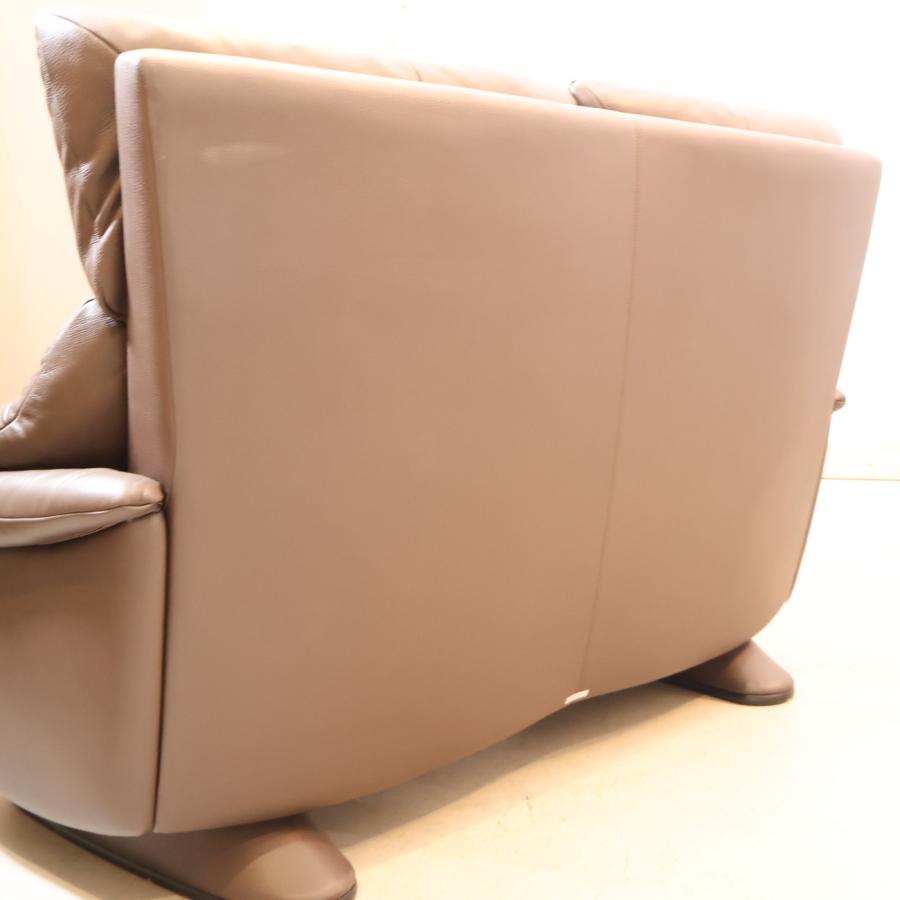 Karimoku カリモク Chitano チターノ クラウド 本革 2.5人掛けソファ