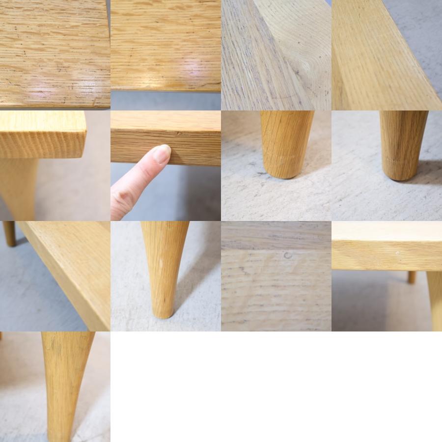 飛騨産業 キツツキ HIDA 森のことば オーク無垢材 節入り 正方形