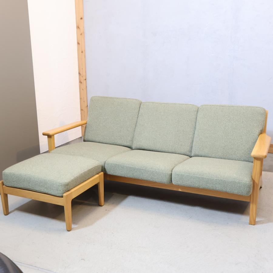 unico ウニコ VISKA ヴィスカ オーク材 3シーターソファ トリプル