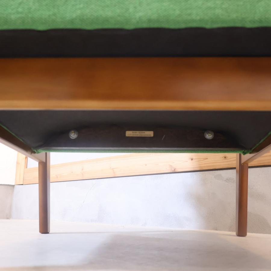 カリモク60 Kチェア タープグリーン 1シーター 北欧スタイル レトロ