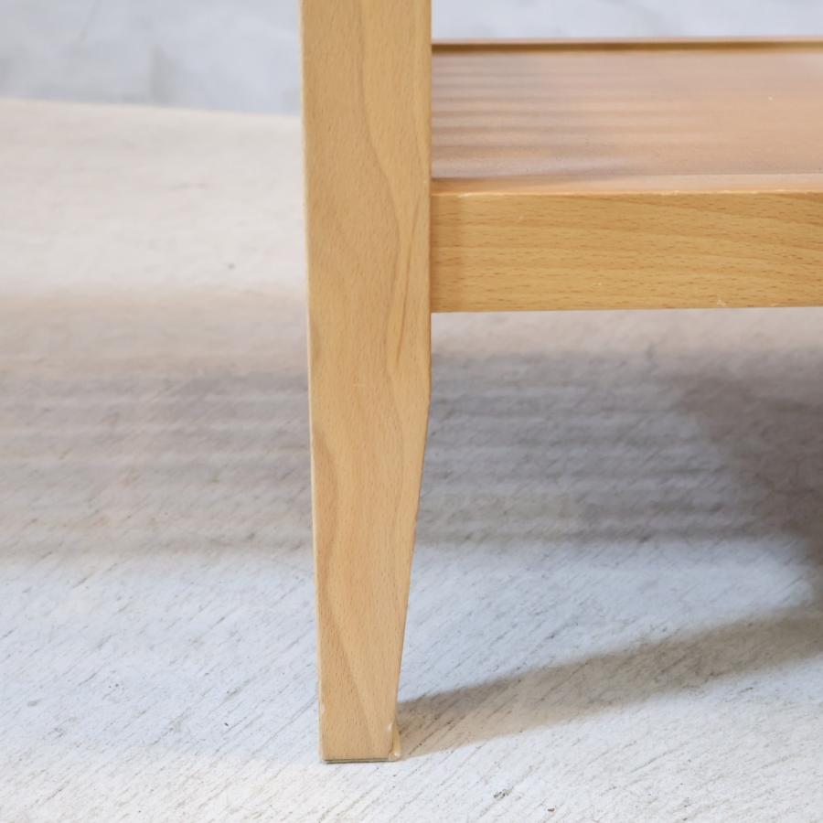 KEYUCA ケユカ モスコ スライドローテーブル ナチュラル 伸長式