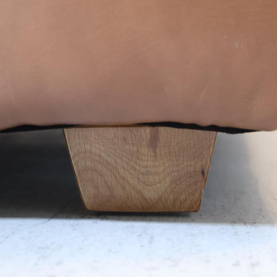 unico ウニコ TERRA テラ レザー フェザー 3人掛けソファー 総皮革