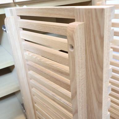 unico ウニコ LIJN レイン ニレ材 トールキャビネット 食器棚 リビング