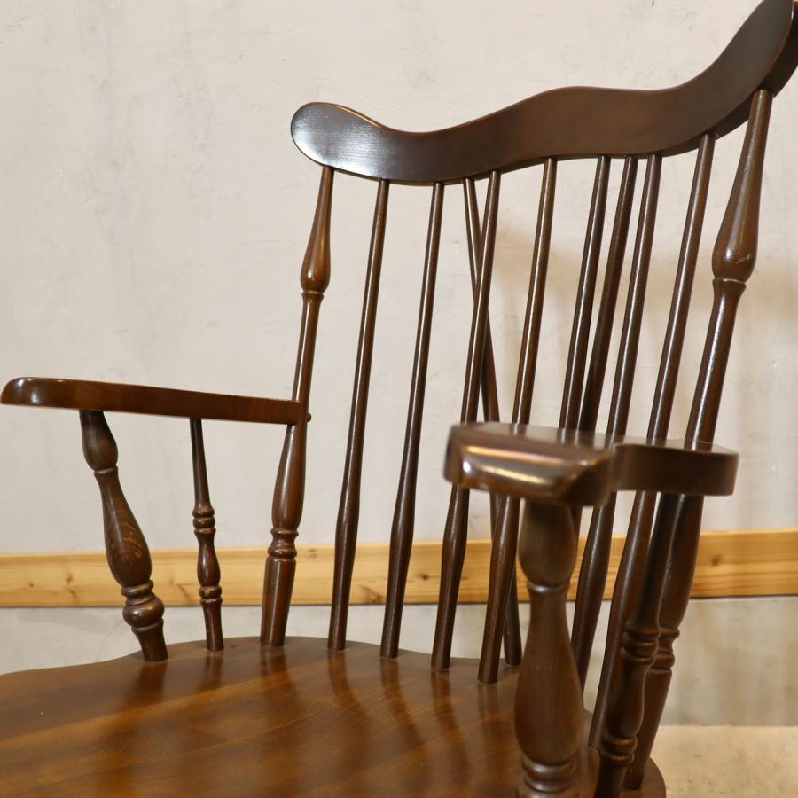 KASHIWA 柏木工 ロッキングチェア ウィンザーチェア ボウバック