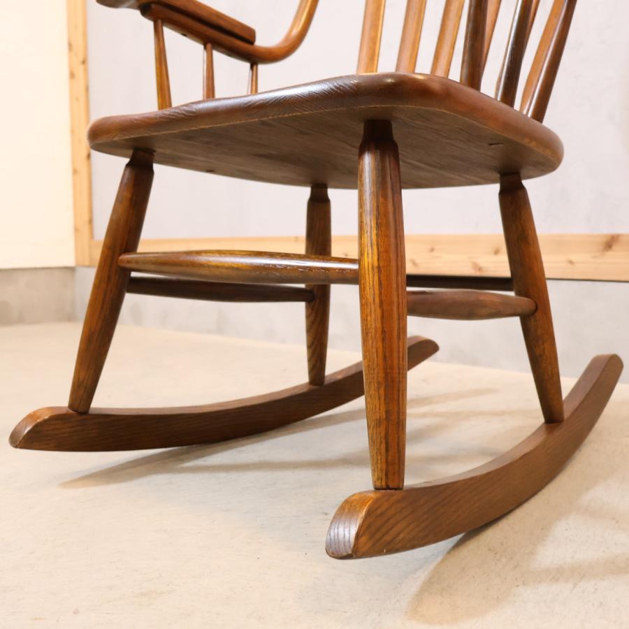 大塚家具 Shin Lee シンリー レッドオーク材 ロッキングチェア