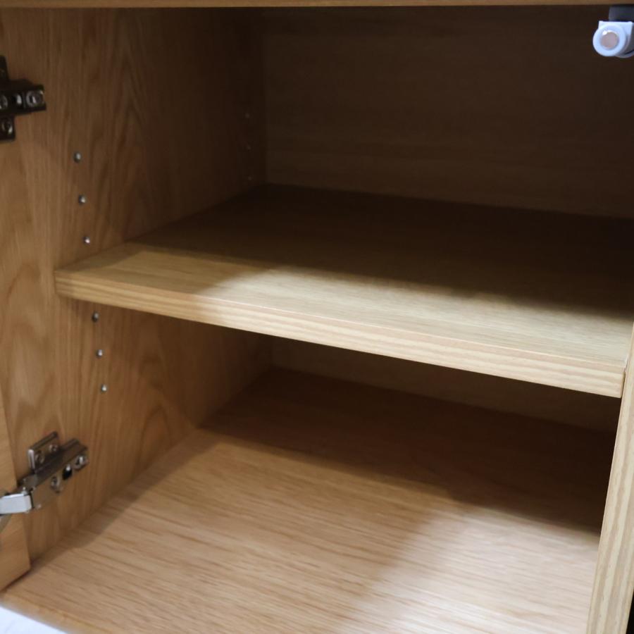 unico ウニコ SOLK ソルク オーク材 キャビネット サイドボード 収納