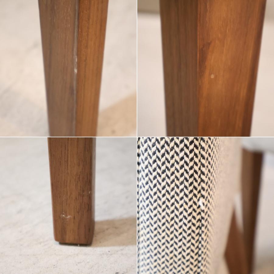 ACTUS（アクタス） FB ウォルナット材 ダイニングチェア 2脚セット