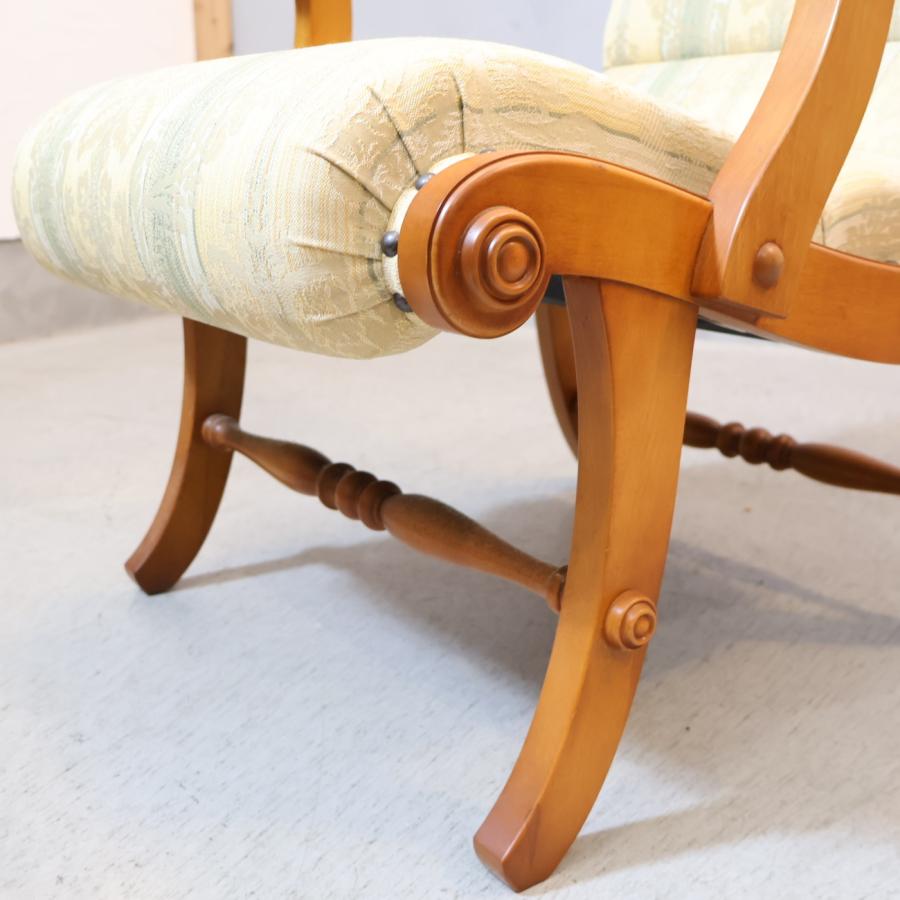 Daniel 横浜ダニエル Boot ブーツ ワイドアームチェア 樺桜材