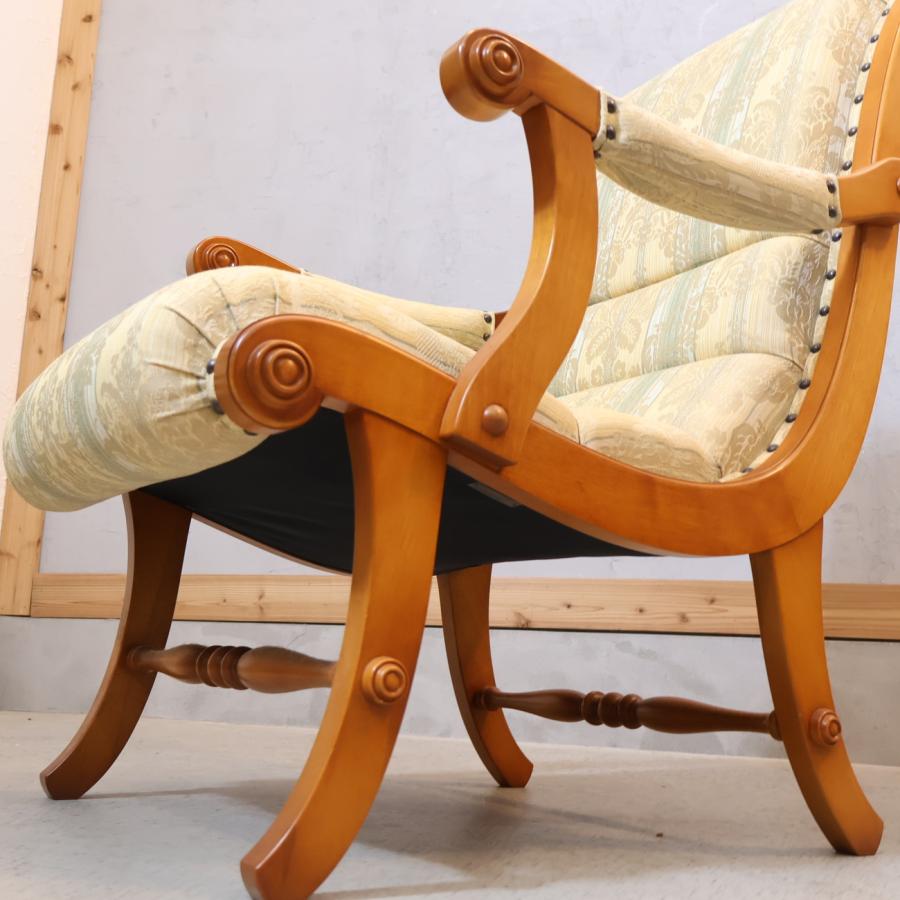 Daniel 横浜ダニエル Boot ブーツ ワイドアームチェア 樺桜材