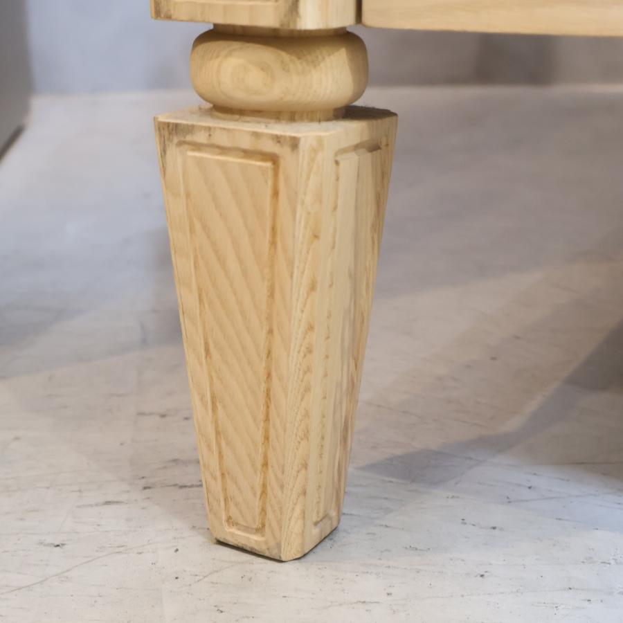 Francfranc フランフラン ミーテ アッシュ材 ダブルベッドフレーム