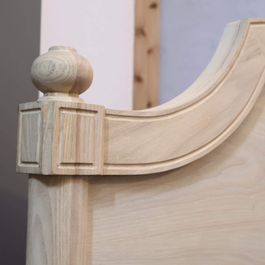 Francfranc フランフラン ミーテ アッシュ材 ダブルベッドフレーム