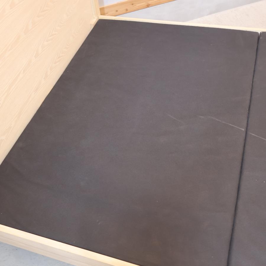 Francfranc フランフラン ミーテ アッシュ材 ダブルベッドフレーム