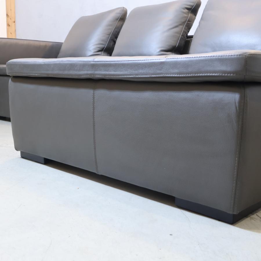 BoConcept ボーコンセプト Mezzo メッツォ 本革 カウチソファ 北欧