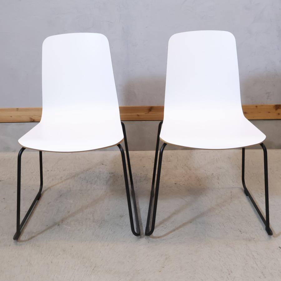 IDEE イデー LANGUE ラング スタッキング チェアー 2脚セット