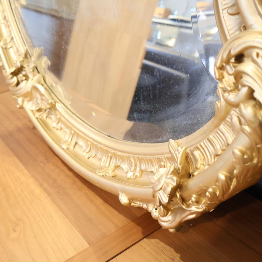 アンティーク調 ウォールミラー 壁掛け鏡 ロココ調 ヨーロピアン