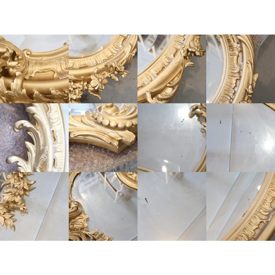 アンティーク調 ウォールミラー 壁掛け鏡 ロココ調 ヨーロピアン