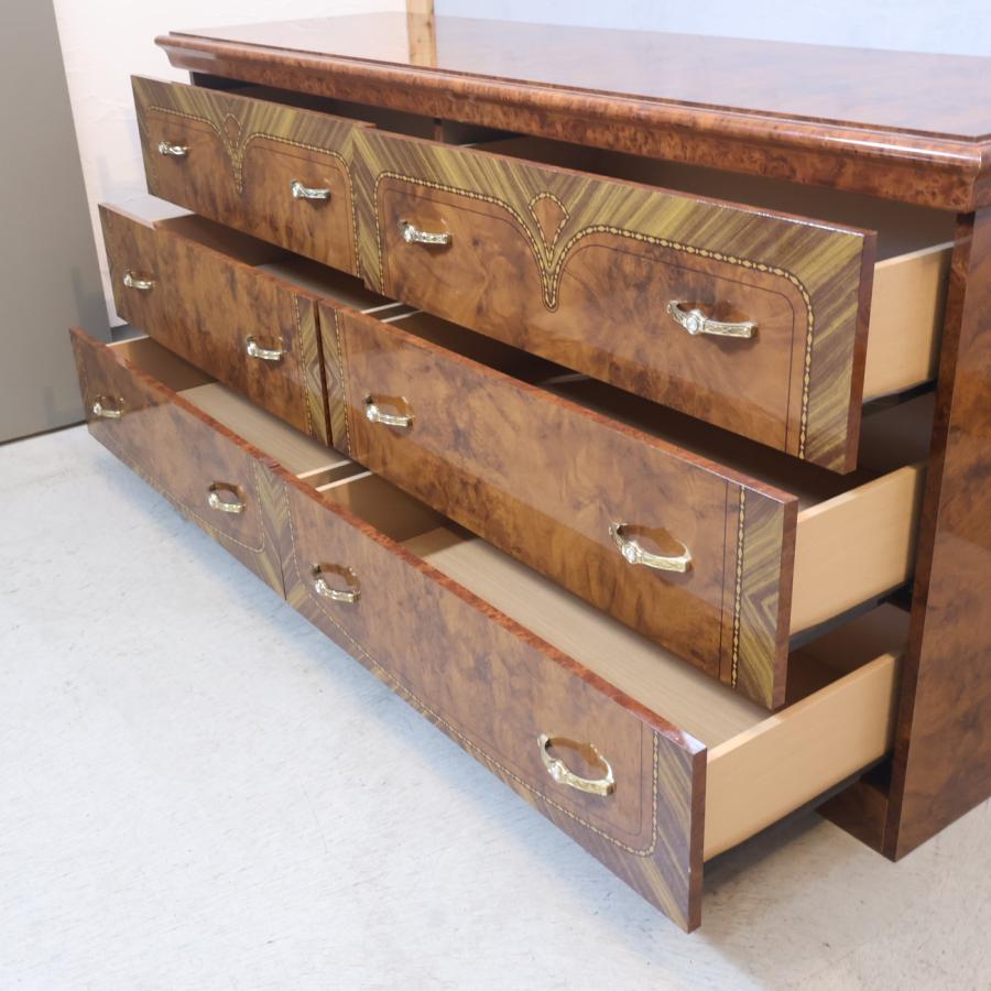 Eddi Rose エディローズ 3段ダブルチェスト サイドボード イタリア