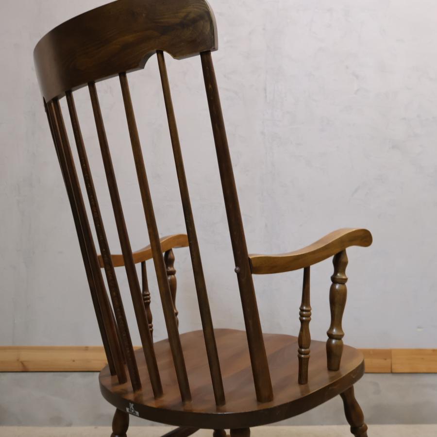 柏木工 KASHIWA ロッキングチェア 飛騨家具 アンティーク調 揺り椅子