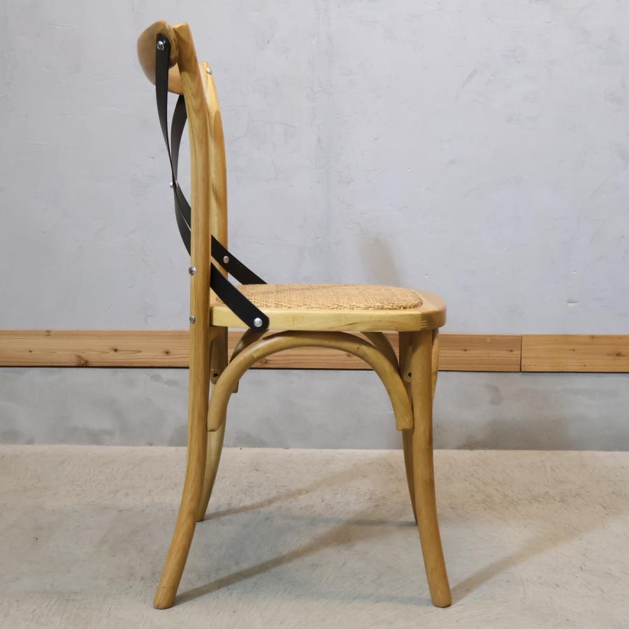 Knot antiques CRASH GATE クラッシュゲート X-BACK CHAIR ナラ材