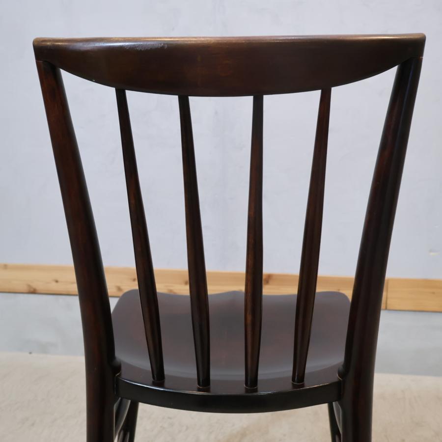 松本民芸家具 #220F型 ミズメザクラ無垢材 ダイニングチェア 2脚セット