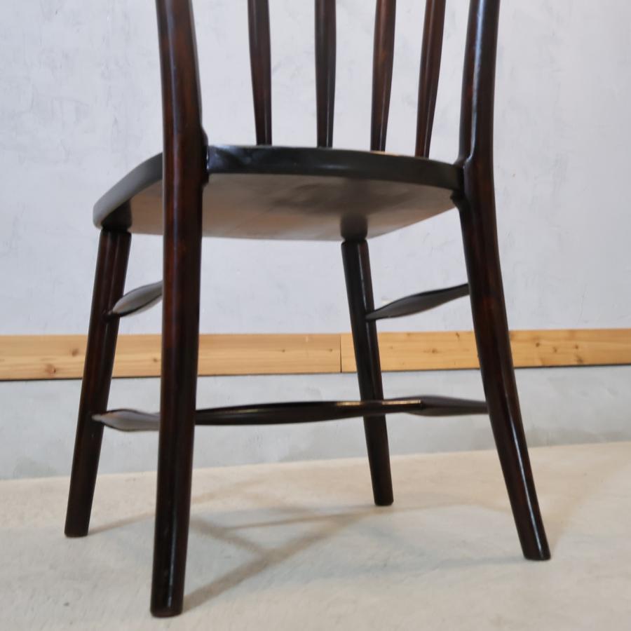 松本民芸家具 #220F型 ミズメザクラ無垢材 ダイニングチェア 2脚セット