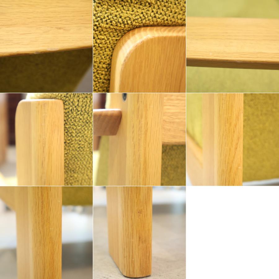 Chitano karimoku カリモク家具 チターノ 3人掛けソファー オーク材