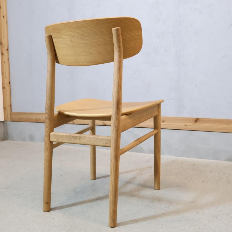 無印良品（MUJI） オーク材 ラウンドチェア ダイニングチェア 北欧