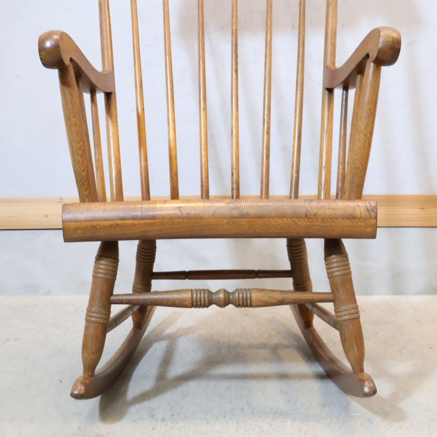 飛騨産業 キツツキマーク 穂高 ホワイトオーク材 ロッキングチェアー