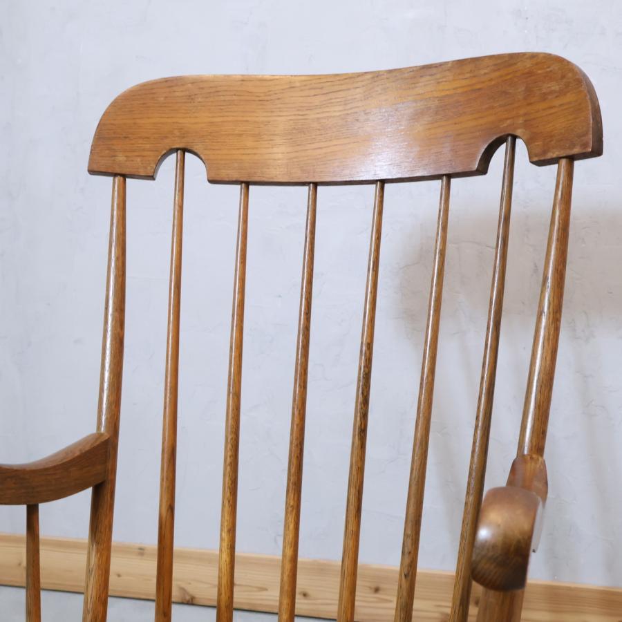 飛騨産業 キツツキマーク 穂高 ホワイトオーク材 ロッキングチェアー