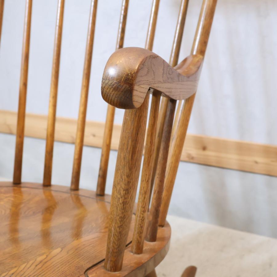 飛騨産業 キツツキマーク 穂高 ホワイトオーク材 ロッキングチェアー