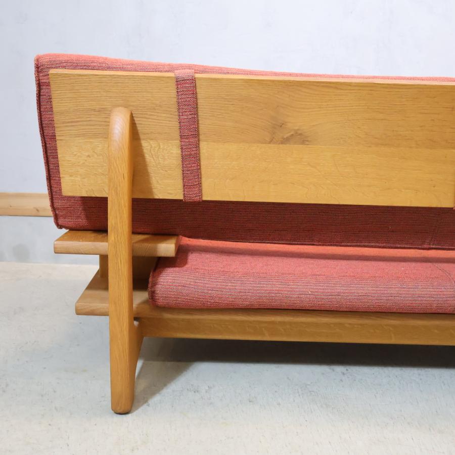 飛騨産業 HIDA キツツキマーク 森のことば 節入りオーク材 2人掛け