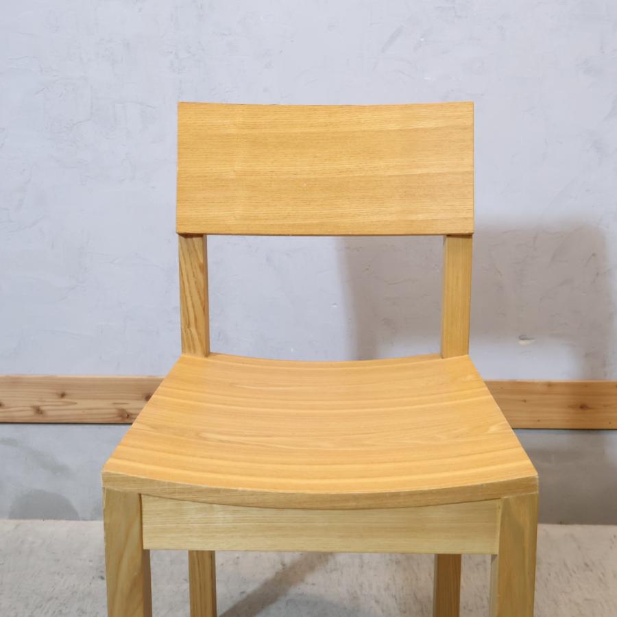 unico ウニコ HUTTE ヒュッテ アッシュ材 ダイニングチェア 2脚セット