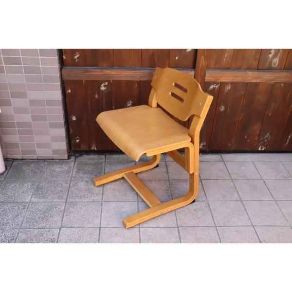 KOSUGA コスガ ビーチ材 キッズチェア 学習椅子 高さ調整可 デスク