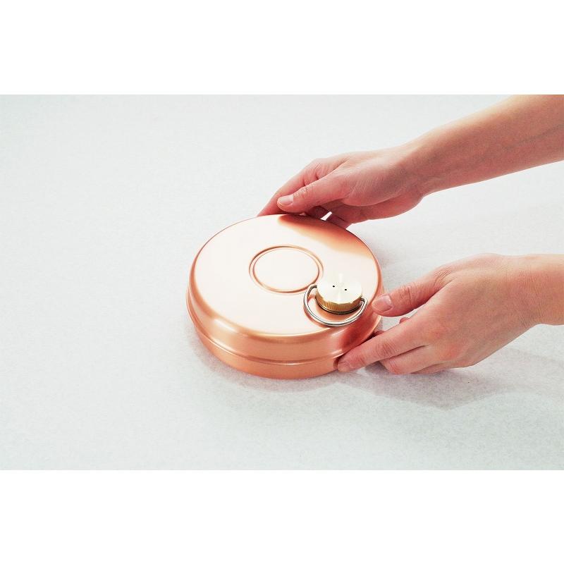 湯たんぽ ミニ 純銅製 燕市 新光金属 新光堂 ドーム型 小さい 湯タンポ