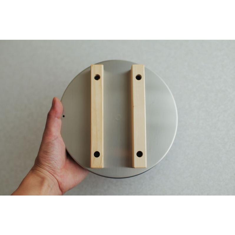 羽釜 3合用 純銅製 ごはんはどうだ！ 飯釜 炊飯器 ステンレス蓋 新光