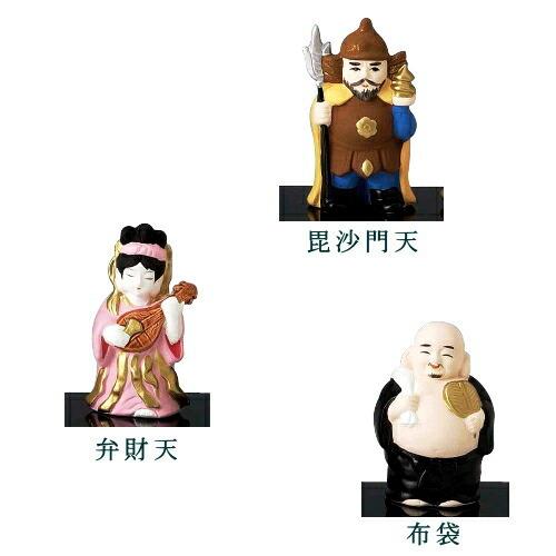 縁起物 置物 日本製 七福神 大 笑門七福 飾り物 陶器 開運 インテリア