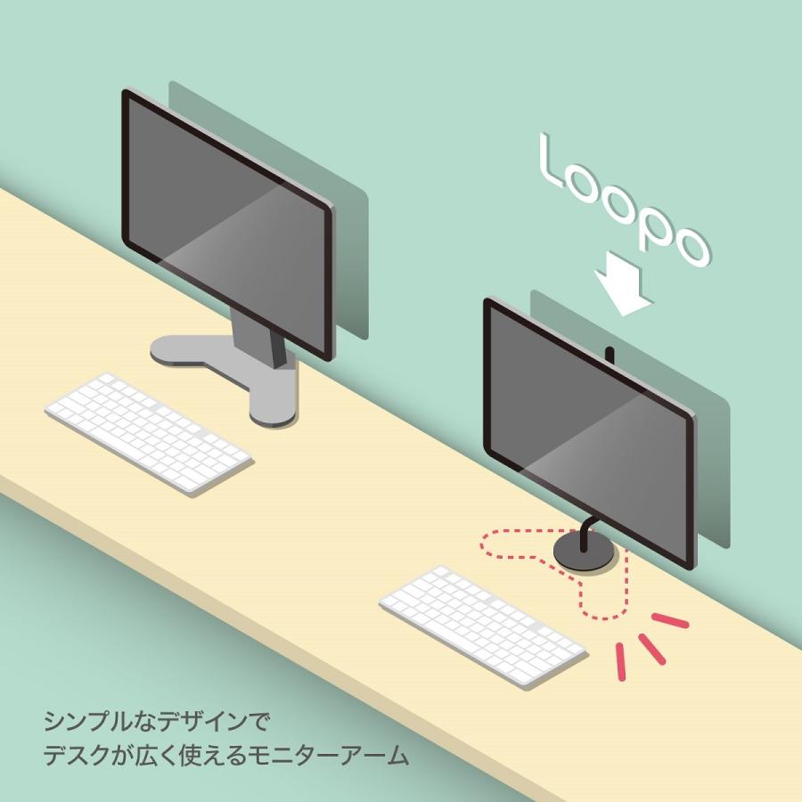 KOKUYO（コクヨ） 【宅配】コクヨ モニターアーム Loopo ルーポ
