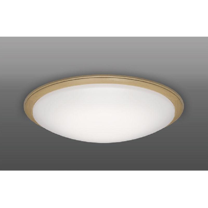 瀧住 LED調光・調色シーリング 14畳用 木製枠クリア