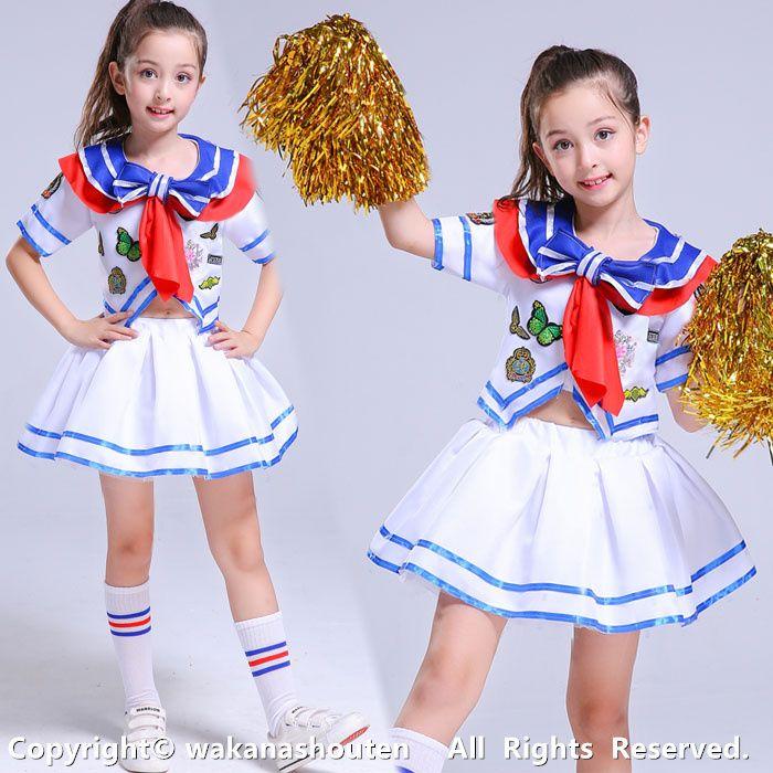 高品質 大量注文OK チアリーダー衣装 応援団服衣装 チアガール キッズ